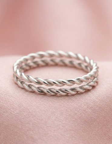 Anillo Trenzado Plata