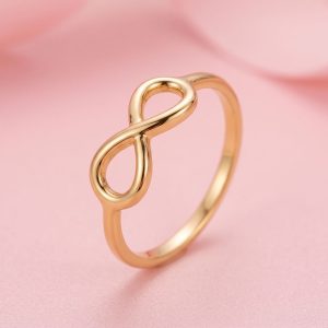 Anillo Infinito en Oro 18k hecho a mano bajo pedido