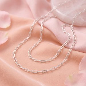Cadena Forcet con eslabón de 3,5 mm en Plata 925
