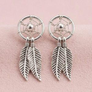 Caravanas Atrapasueños en Plata 925 en stock