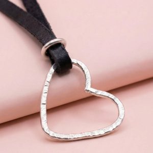 Colgante Corazón hecho a mano en Plata 950