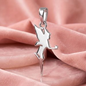 Colgante Hada hecho a mano en Plata 950 bajo pedido